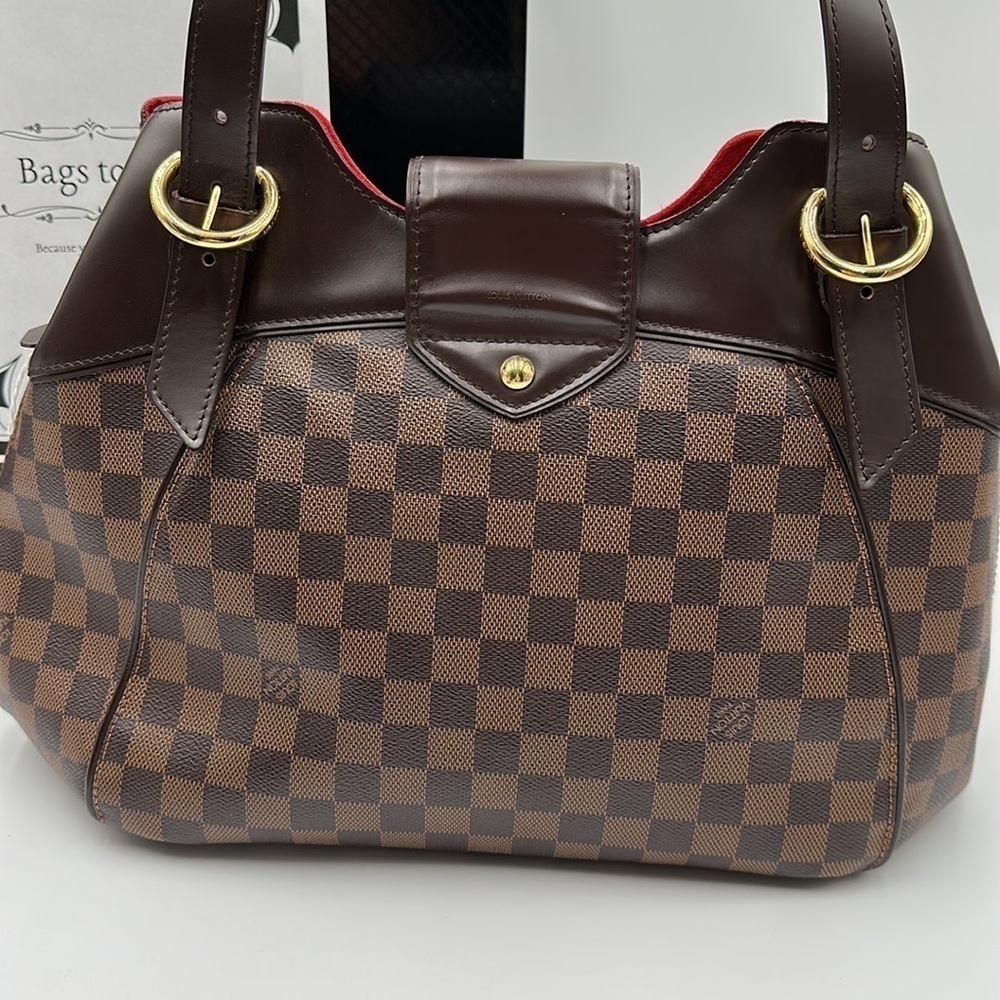 Louis Vuitton Sistina MM Damier Ebene Like New with Dustbag - Picture 8 of 14